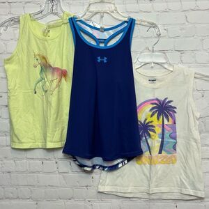 Girls Tank Top Lot of Three